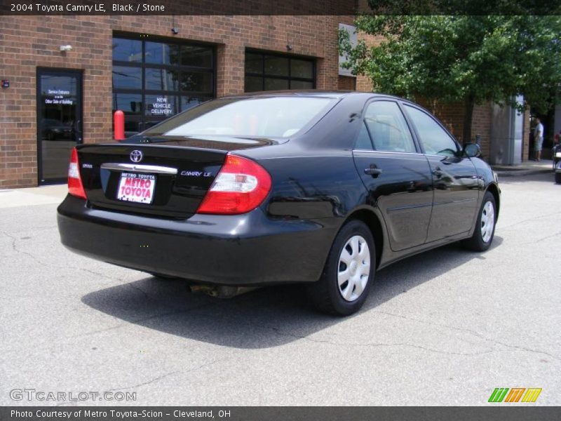 Black / Stone 2004 Toyota Camry LE