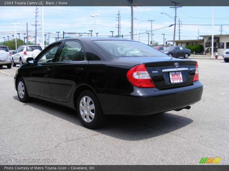 Black / Stone 2004 Toyota Camry LE