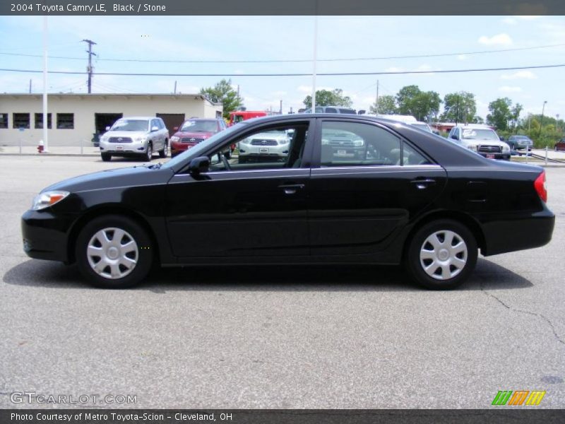 Black / Stone 2004 Toyota Camry LE