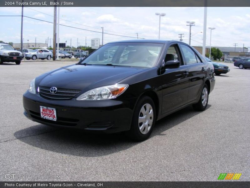 Black / Stone 2004 Toyota Camry LE