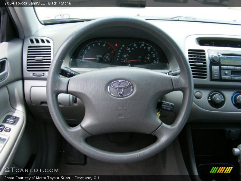 Black / Stone 2004 Toyota Camry LE