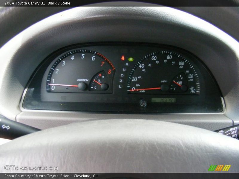 Black / Stone 2004 Toyota Camry LE