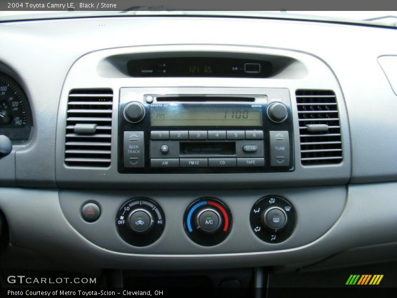 Black / Stone 2004 Toyota Camry LE