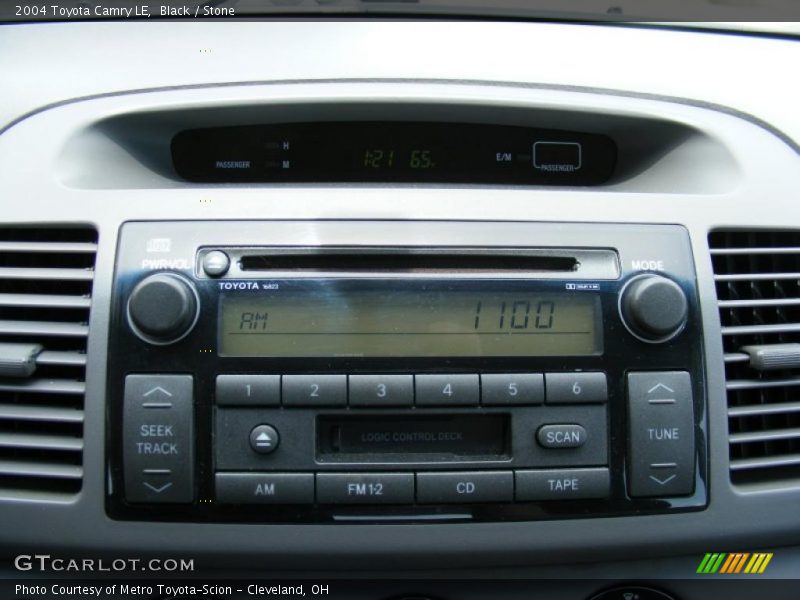 Black / Stone 2004 Toyota Camry LE