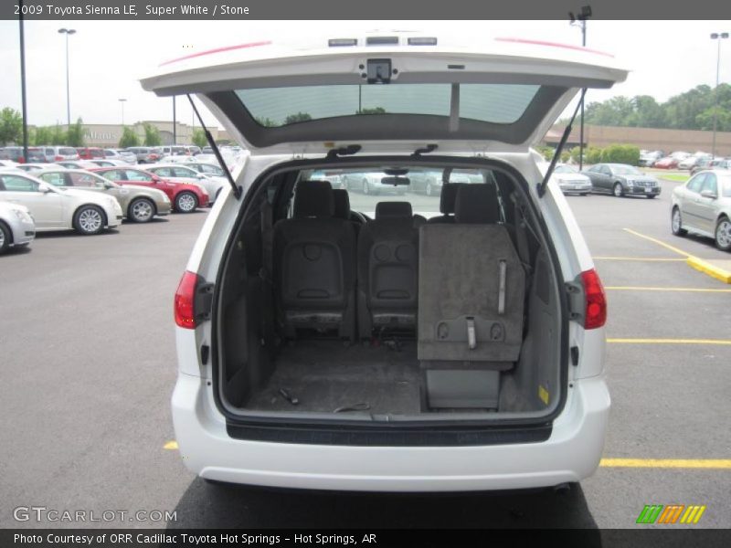 Super White / Stone 2009 Toyota Sienna LE