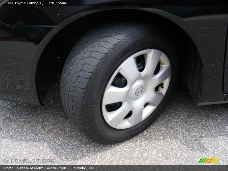 Black / Stone 2004 Toyota Camry LE