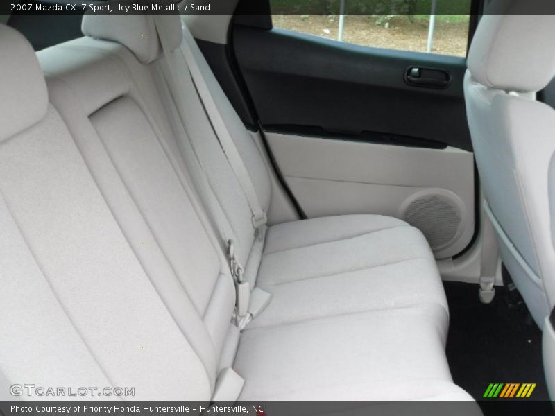 Icy Blue Metallic / Sand 2007 Mazda CX-7 Sport