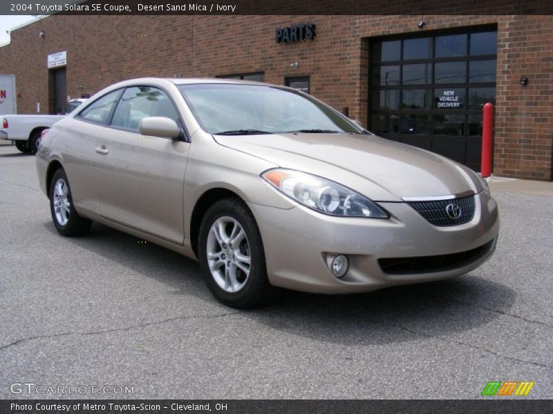Desert Sand Mica / Ivory 2004 Toyota Solara SE Coupe