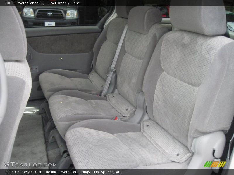 Super White / Stone 2009 Toyota Sienna LE