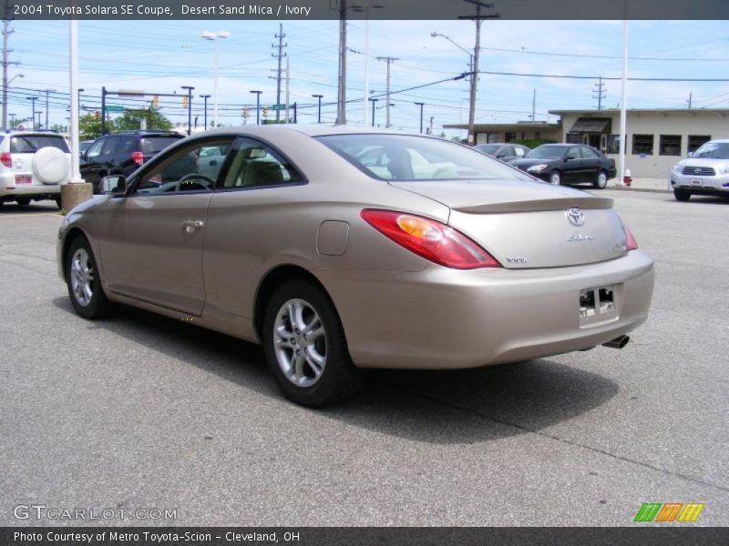 Desert Sand Mica / Ivory 2004 Toyota Solara SE Coupe