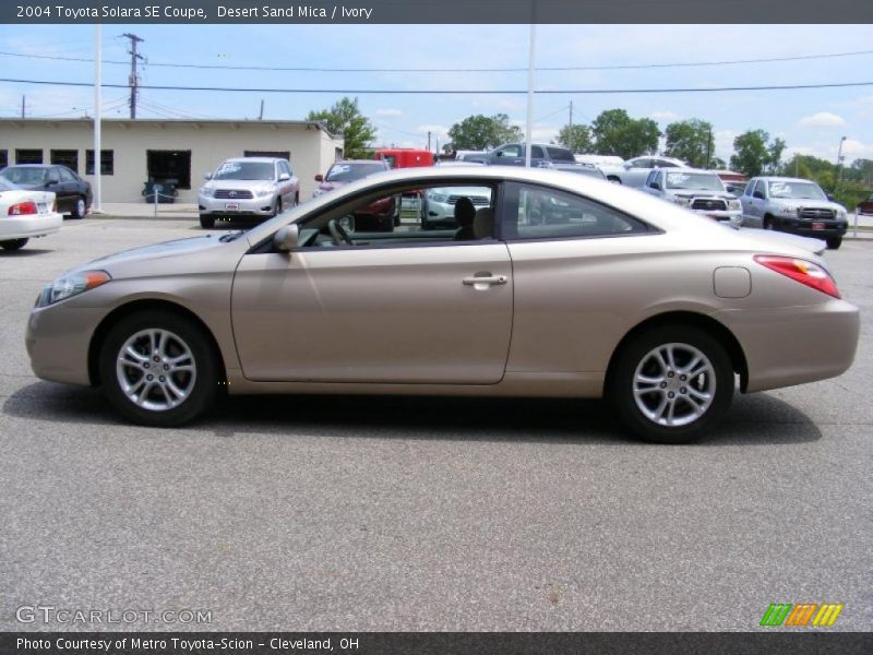 Desert Sand Mica / Ivory 2004 Toyota Solara SE Coupe