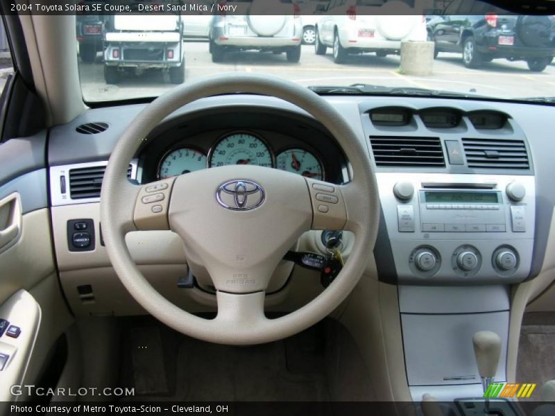 Desert Sand Mica / Ivory 2004 Toyota Solara SE Coupe