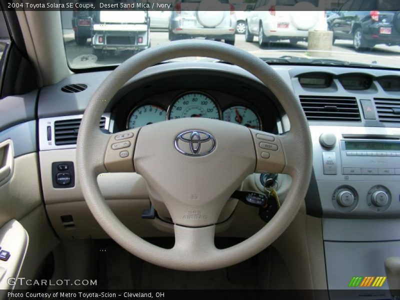 Desert Sand Mica / Ivory 2004 Toyota Solara SE Coupe