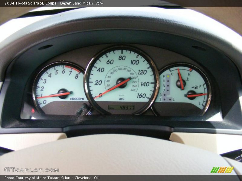 Desert Sand Mica / Ivory 2004 Toyota Solara SE Coupe
