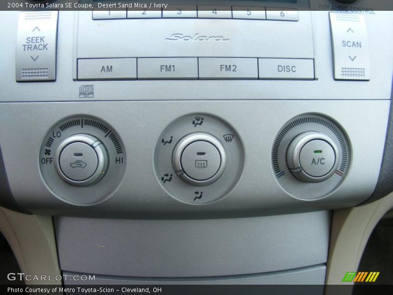 Desert Sand Mica / Ivory 2004 Toyota Solara SE Coupe