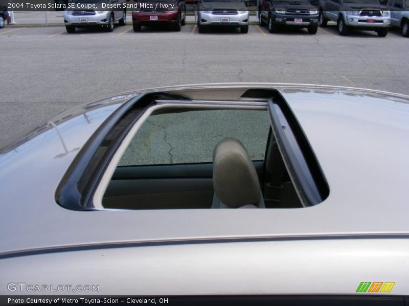 Desert Sand Mica / Ivory 2004 Toyota Solara SE Coupe
