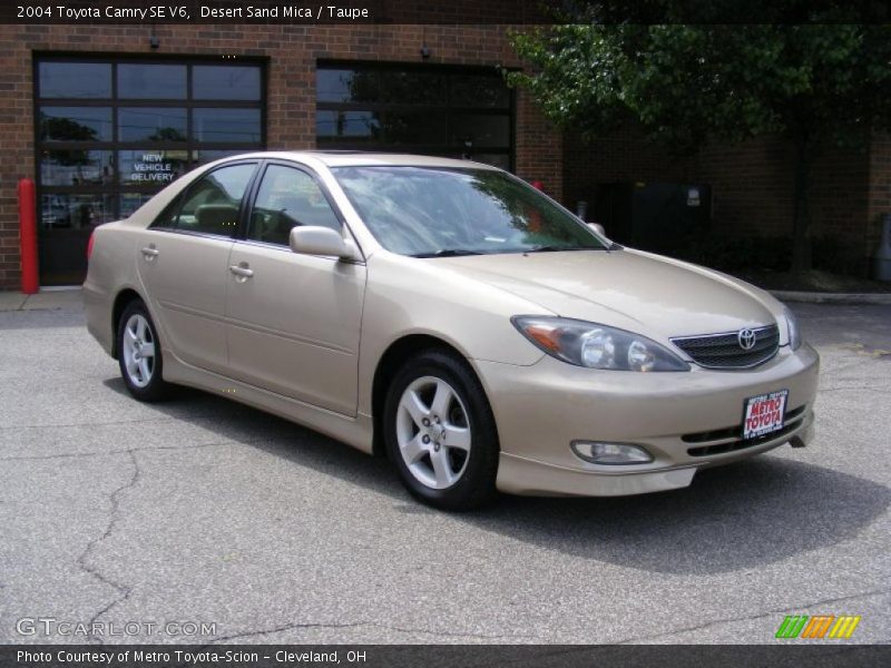 Desert Sand Mica / Taupe 2004 Toyota Camry SE V6