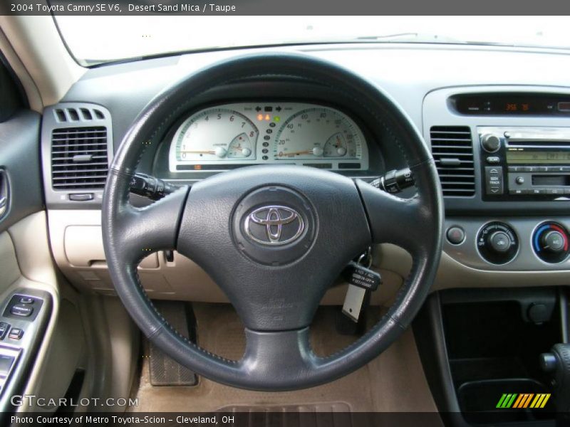 Desert Sand Mica / Taupe 2004 Toyota Camry SE V6