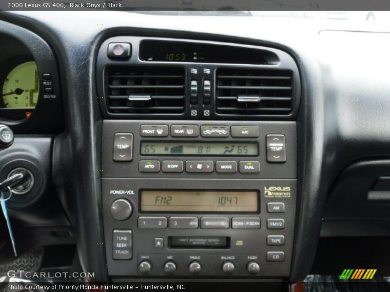 Controls of 2000 GS 400