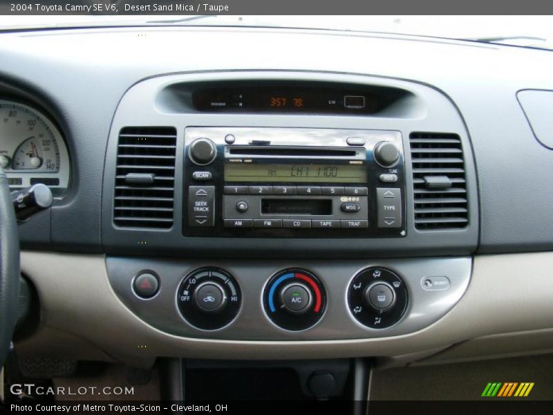 Desert Sand Mica / Taupe 2004 Toyota Camry SE V6