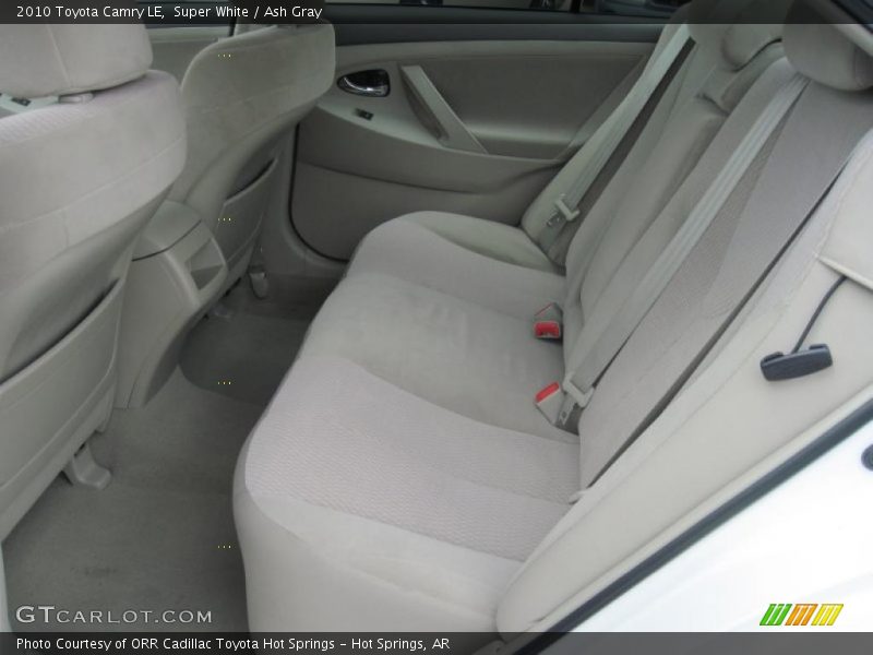 Super White / Ash Gray 2010 Toyota Camry LE