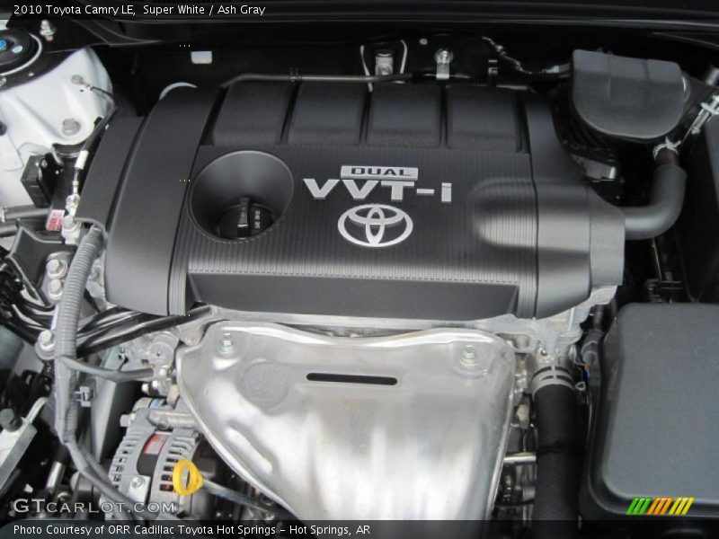 Super White / Ash Gray 2010 Toyota Camry LE