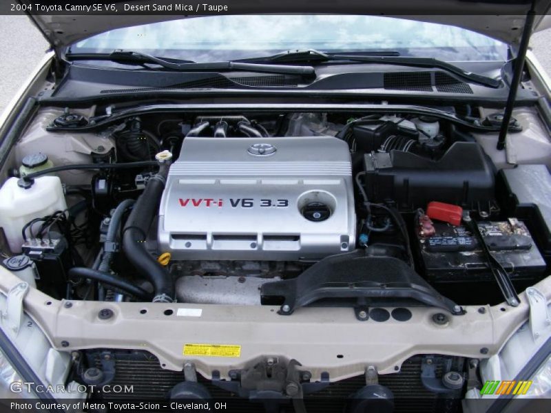 Desert Sand Mica / Taupe 2004 Toyota Camry SE V6