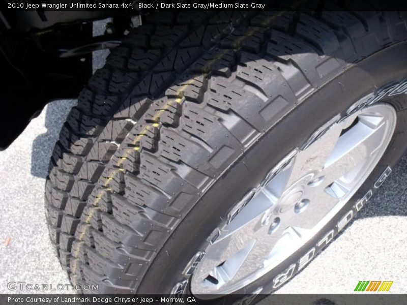 Black / Dark Slate Gray/Medium Slate Gray 2010 Jeep Wrangler Unlimited Sahara 4x4