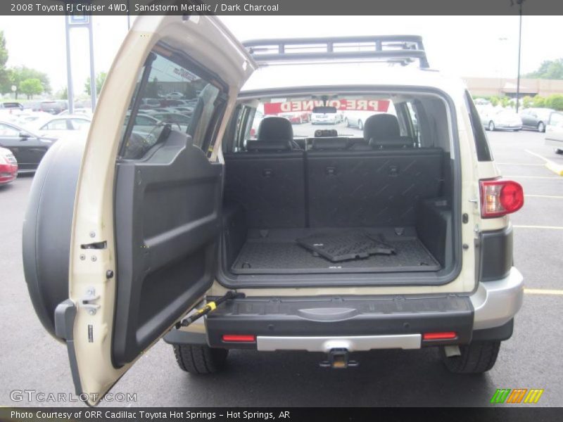 Sandstorm Metallic / Dark Charcoal 2008 Toyota FJ Cruiser 4WD