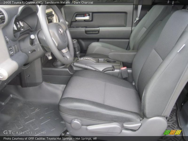 Sandstorm Metallic / Dark Charcoal 2008 Toyota FJ Cruiser 4WD