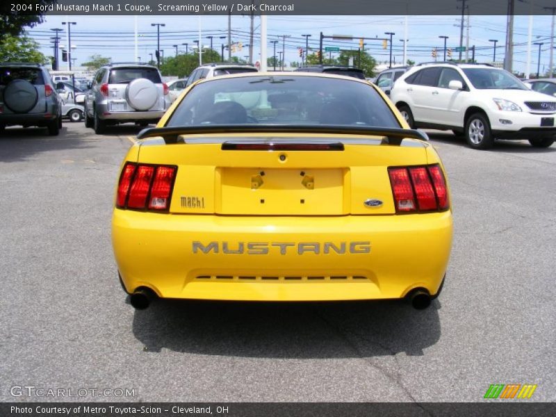 Screaming Yellow / Dark Charcoal 2004 Ford Mustang Mach 1 Coupe