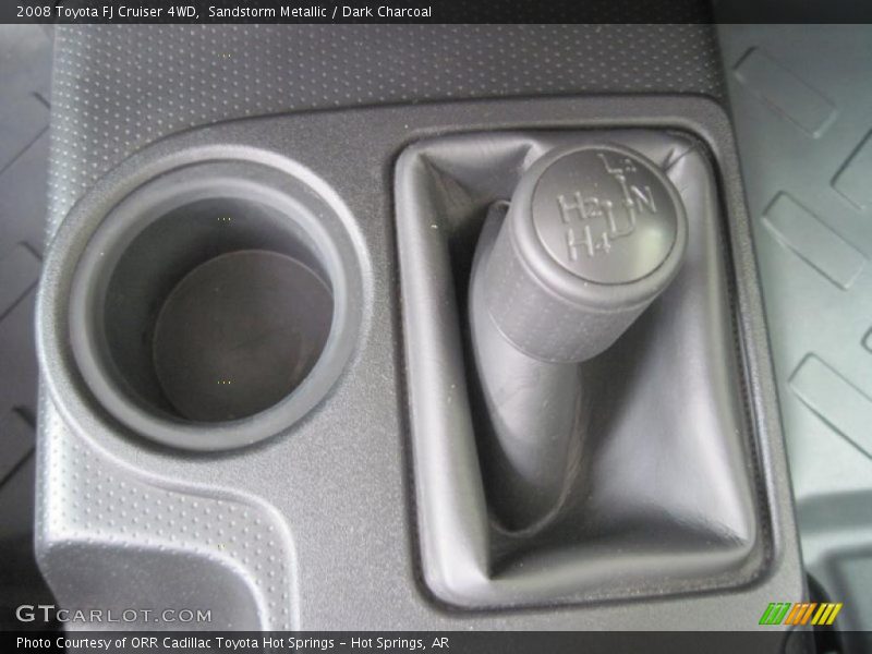 Sandstorm Metallic / Dark Charcoal 2008 Toyota FJ Cruiser 4WD