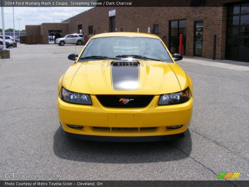 Screaming Yellow / Dark Charcoal 2004 Ford Mustang Mach 1 Coupe