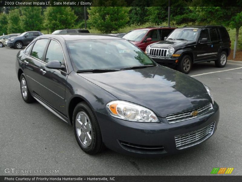 Slate Metallic / Ebony 2009 Chevrolet Impala LT