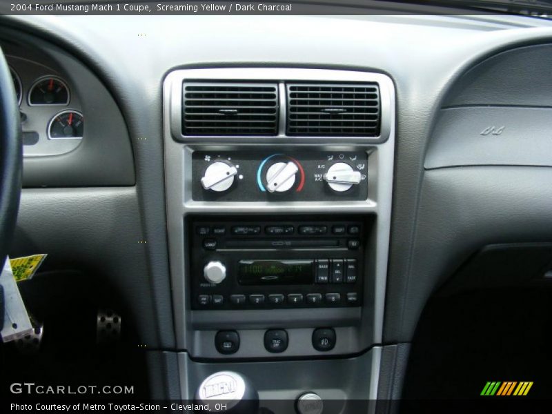 Screaming Yellow / Dark Charcoal 2004 Ford Mustang Mach 1 Coupe