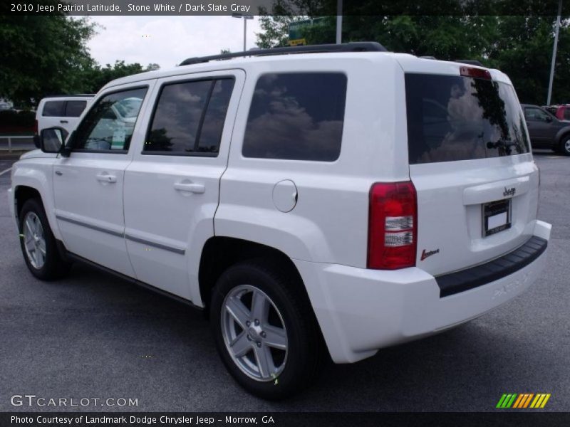Stone White / Dark Slate Gray 2010 Jeep Patriot Latitude