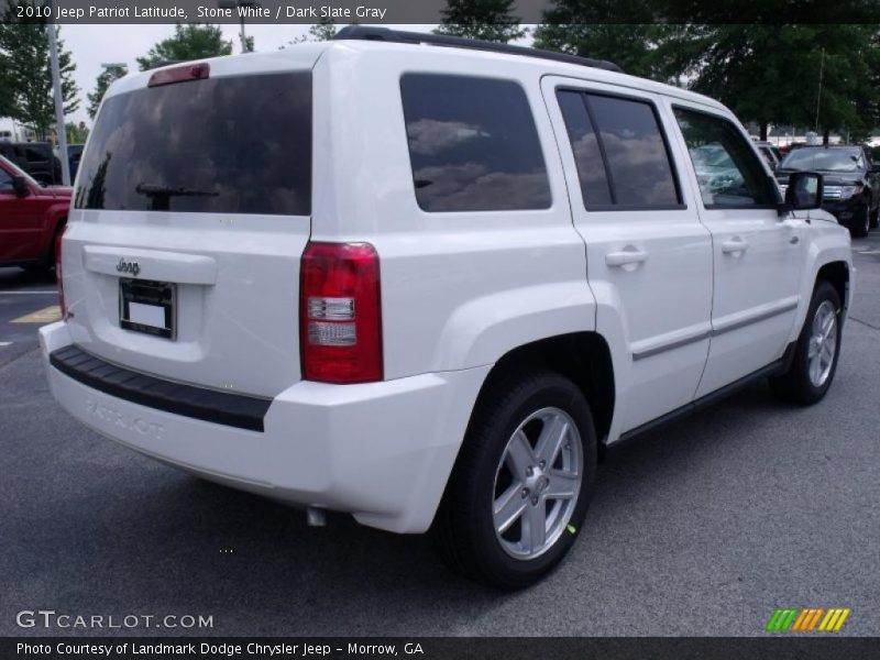 Stone White / Dark Slate Gray 2010 Jeep Patriot Latitude