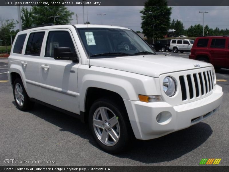 Stone White / Dark Slate Gray 2010 Jeep Patriot Latitude