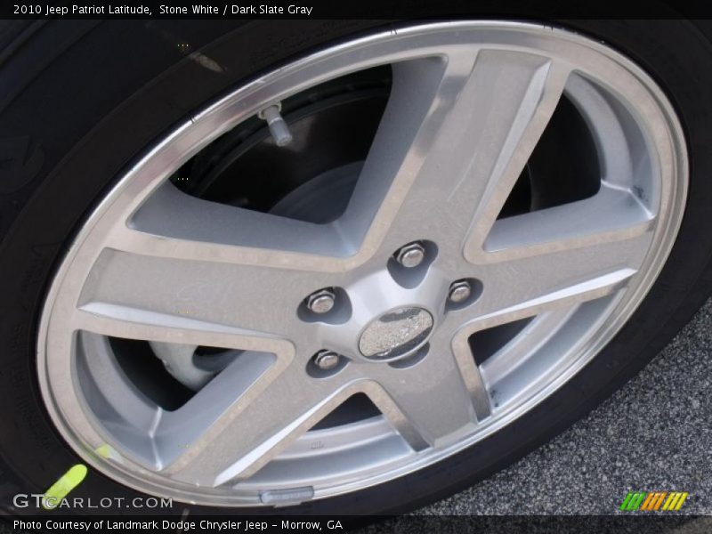 Stone White / Dark Slate Gray 2010 Jeep Patriot Latitude