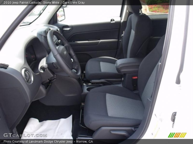 Stone White / Dark Slate Gray 2010 Jeep Patriot Latitude