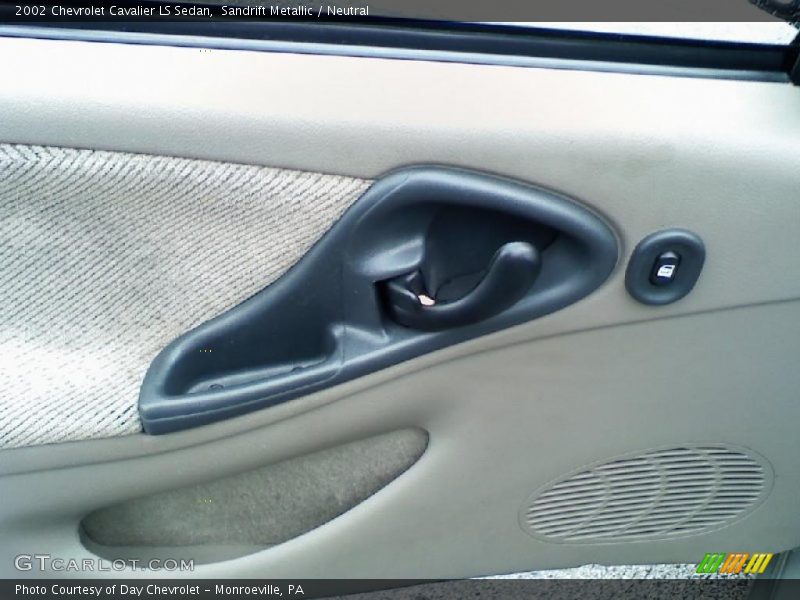 Sandrift Metallic / Neutral 2002 Chevrolet Cavalier LS Sedan