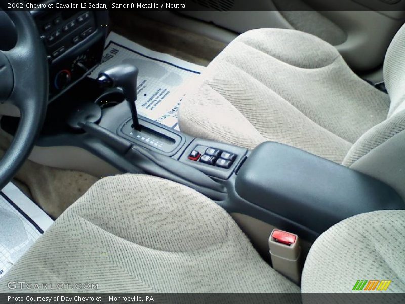 Sandrift Metallic / Neutral 2002 Chevrolet Cavalier LS Sedan