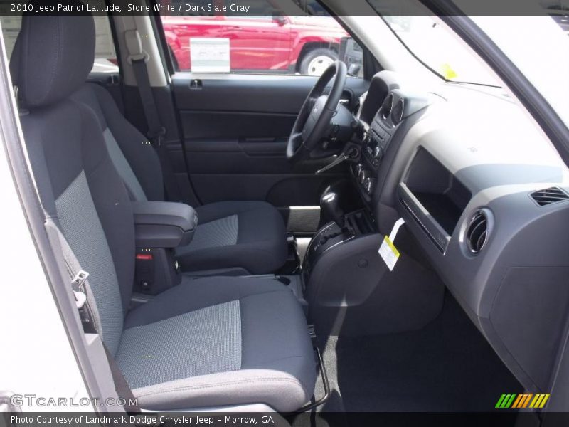 Stone White / Dark Slate Gray 2010 Jeep Patriot Latitude