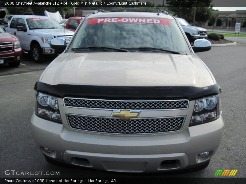 Gold Mist Metallic / Ebony/Light Cashmere 2008 Chevrolet Avalanche LTZ 4x4