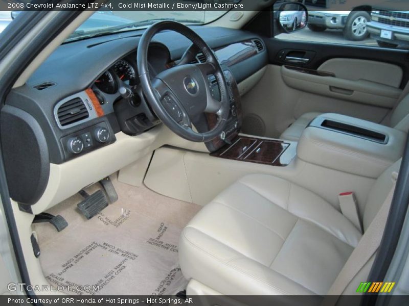 Gold Mist Metallic / Ebony/Light Cashmere 2008 Chevrolet Avalanche LTZ 4x4