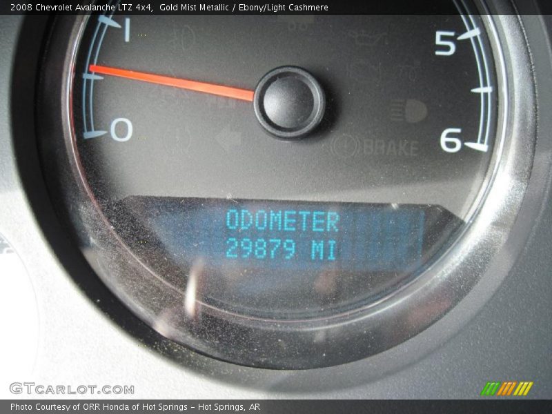 Gold Mist Metallic / Ebony/Light Cashmere 2008 Chevrolet Avalanche LTZ 4x4
