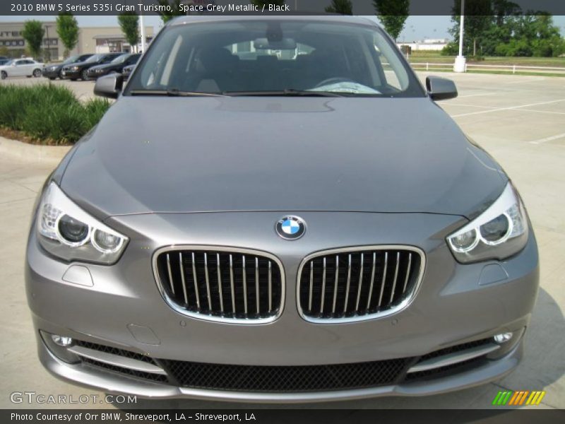 Space Grey Metallic / Black 2010 BMW 5 Series 535i Gran Turismo