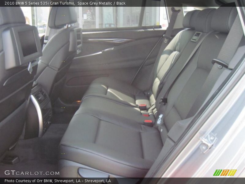Space Grey Metallic / Black 2010 BMW 5 Series 535i Gran Turismo