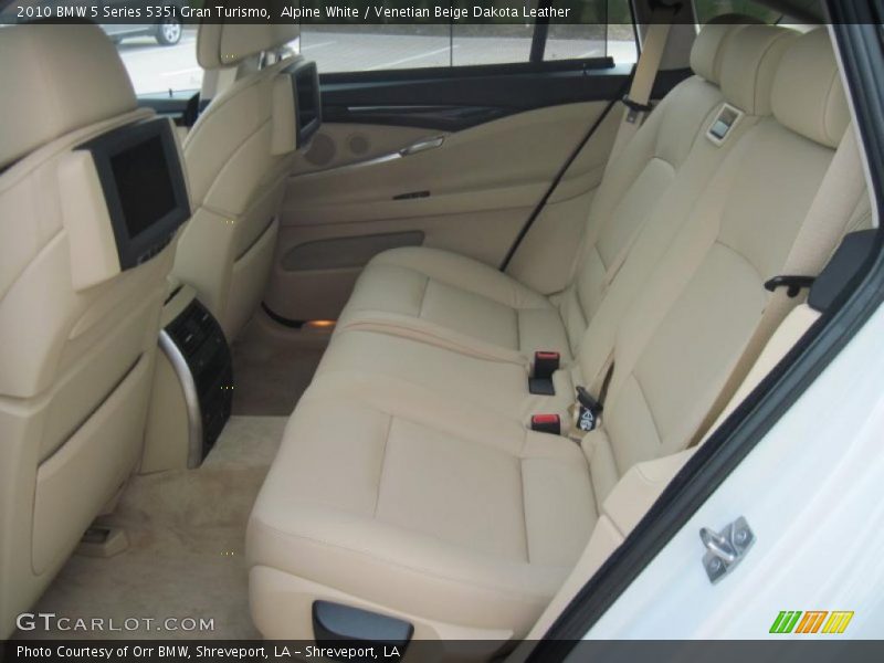Alpine White / Venetian Beige Dakota Leather 2010 BMW 5 Series 535i Gran Turismo