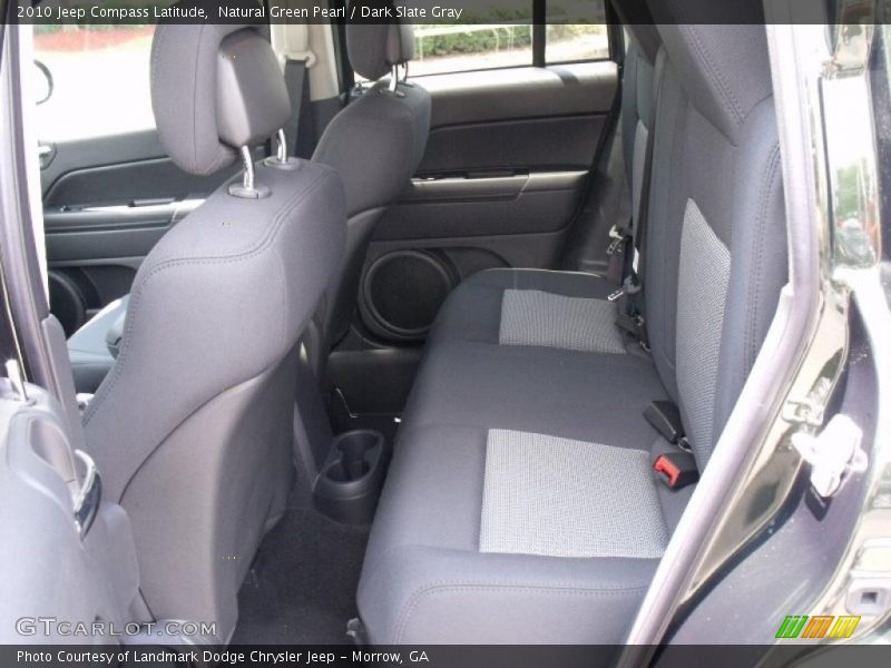 Natural Green Pearl / Dark Slate Gray 2010 Jeep Compass Latitude